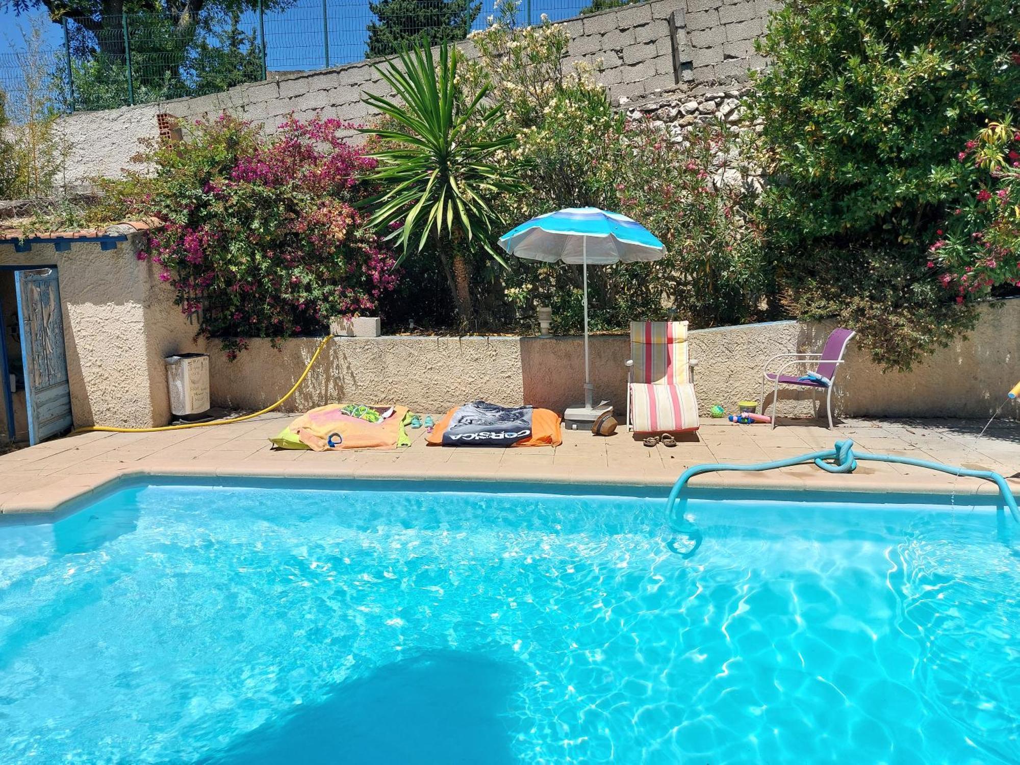Chambre Dans Villa Marseille Exteriör bild